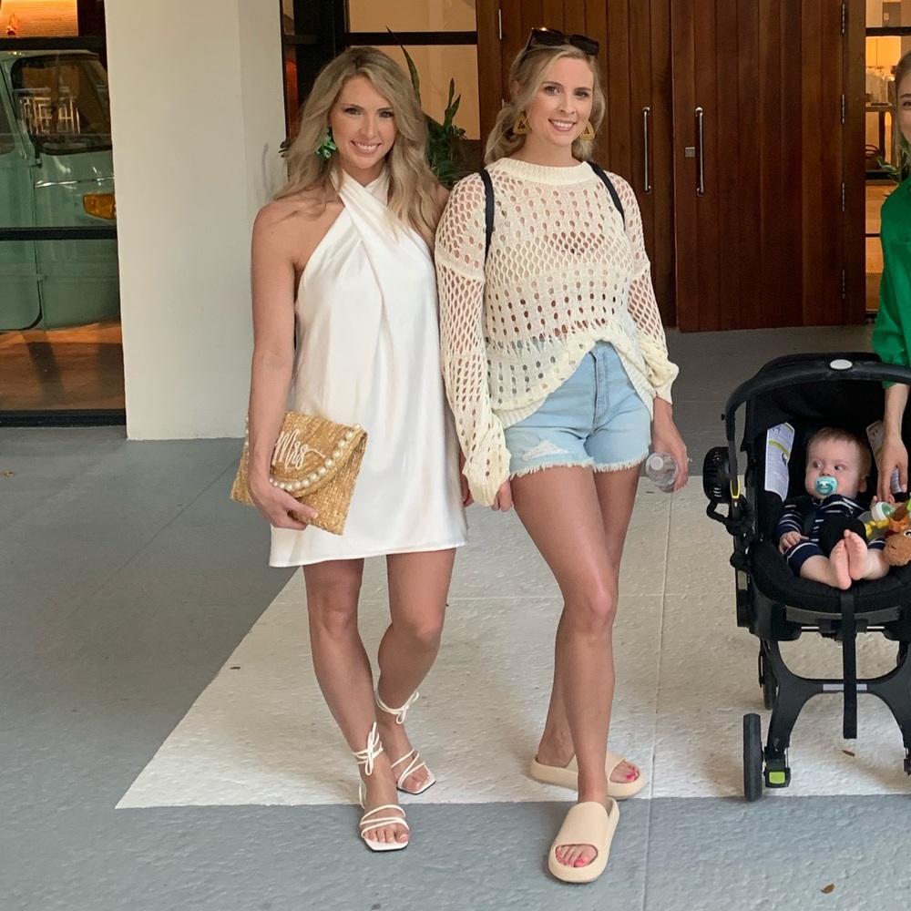 Show Me Your MuMu White Mini Dress